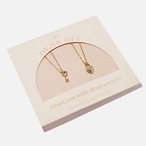 NEW bestfriend Lock & Key Necklace